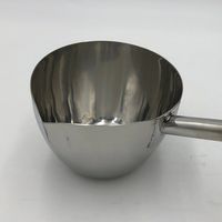 キャンロット オールステンレス製杓子 1.0L 500mm 6-517-05 1本(1個)（直送品）