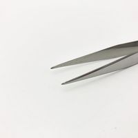 清水アキラ ステンレス製ピンセット 6-531-10 1本（直送品）
