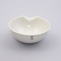 タキシン 磁製蒸発皿(丸皿)φ70mm 50mL 6-558-02 1枚（直送品）