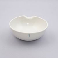 タキシン 磁製蒸発皿(丸皿)φ80mm 80mL 6-558-03 1枚（直送品）