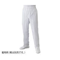 東洋リントフリー クリーンルーム用パンツ(男性用・ホワイト) 3L FD300A-01 1着 6-7528-01（直送品）