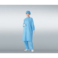 アズワン 無塵衣AS207C(男女兼用コート) ブルー 3L AS207C 1着 6-7591-01（直送品）