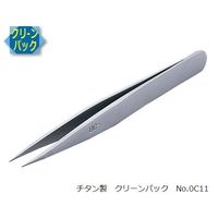 アズワン MEISTER ピンセット TNF クリーンパック No.0C11 0C11-TNF 1本 6-7905-16（直送品）