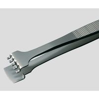 アズワン MEISTERピンセット ウェハー用 幅広 耐酸鋼 41LB5-SA 1本 6-7907-08（直送品）