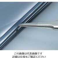 アズワン MEISTER ピンセット SA(耐酸鋼)製 クリーンパック No.F F-SA 1本 6-7905-56（直送品）