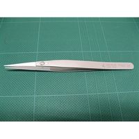 アズワン セラミックチップピンセット 71MZ 1本 6-7909-11（直送品）