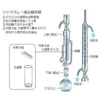 桐山製作所 ソクスレー抽出装置 200mL EX92A-1-2 1個 6-8685-02（直送品）