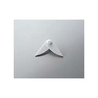 アズワン PTFE被覆撹拌棒(羽根付き)交換用羽根(80mm) 7-233-11 1個（直送品）