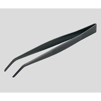 アズワン コーティングピンセット 150mm 先曲 7-245-06 1本（直送品）
