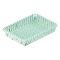 アズワン プラ角型バスケット 浅型 中 7-5649-02 1個（直送品）