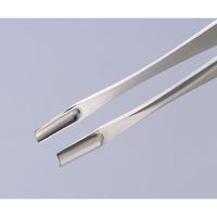 アズワン エレクトリックピンセット 凹 特殊鋼 571 1本 7-601-01（直送品）