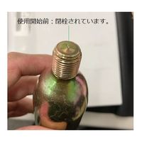 アズワン ポータブル高圧ガスボンベ 交換用カートリッジボンベ CO2 1箱(5本入) 8-523-02 1箱(5本)（直送品）