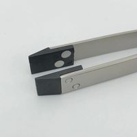 ワイ・エム・ティ カーボンファイバーピンセット 248CF 1本 9-3008-04（直送品）