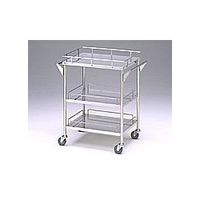 アズワン ステンレスパンチングワゴン SS-3P 1台 9-5043-02（直送品）