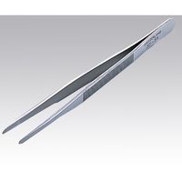アズワン MEISTERピンセット 平 耐酸鋼(先端フラットタイプ) 321-SA 1本 9-5692-01（直送品）