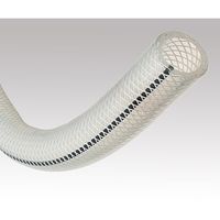 トヨックス 耐薬品用帯電防止 フッ素ホース トヨフッソEホース 内径12mm×外径18mm FFE-12 1m(1m) 1-1717-01（直送品）