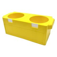 アズワン フラスコホルダー 1000mL 2本用 FT100 12 1個 1-1466-06（直送品）