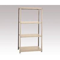 アズワン 軽量ボルトレスラック 4段 903×604×1806mm (耐荷重:150kg/段) 1-5344-01 1台(1個)（直送品）