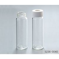 大阪ケミカル 飲料水分析用バイアル(IーCHEM) クラス200 厚板セプタム 72本入 S236-0040 1箱(72本)（直送品）