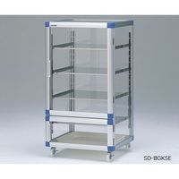 アズワン 静電仕様デシケーターBG 574×517×1085mm SD-BGKSE 1台 1-4147-03（直送品）