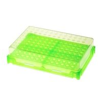 アズワン PCRラック 緑 本体×20個入 T328-96G 1箱(20個) 1-4309-03（直送品）