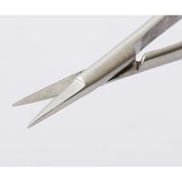 ワイ・エム・ティ マイクロ剪刀 100mm 直刀 1-9916-07 1本（直送品）