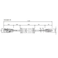 アズワン エアガン(クリーン洗浄済) コイルホース 6-6602-03 1本（直送品）