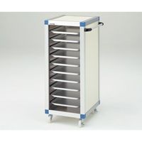 アズワン アルミトレーワゴン S1カタ 1台 6-6676-11（直送品）