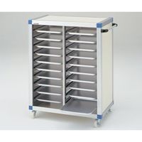 アズワン アルミトレーワゴン W1カタ 1台 6-6676-12（直送品）