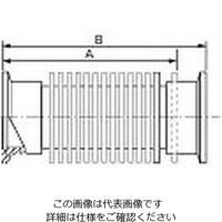 エドワーズ フレキシブルベローズ NW10 (SUS316L) C105-11-670 1個 1-3056-01（直送品）