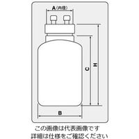 フロンケミカル 大型広口瓶 10L NR-1501-02Y 1個 1-4972-02（直送品）
