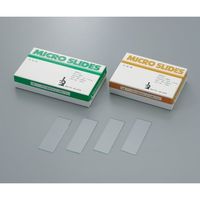 武藤化学 スライドグラス プレクリン水縁磨 1.0mm 100枚入 1104 1箱(100枚) 1-6723-06（直送品）