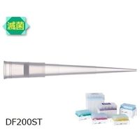 ギルソン ダイアモンドフィルターチップ DF200ST 滅菌済 20~200μL 96本×10箱 F171503 1箱(960本)（直送品）