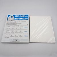 アズワン マイクロチューブ用ラベル 1.5mL用ホワイト 1箱(85枚×20ラベル入) 2-5304-09 1箱(1700枚)（直送品）