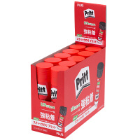 プラス スティックのり プリット ジャンボサイズ 約40g 10本 29707