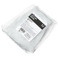 塩化ビニール手袋 簡易包装ビニトップ薄手 M ホワイト 30双 「現場のチカラ」 130 ショーワグローブ オリジナル