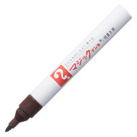 油性ペン マジックインキNo.500 細書き こげ茶 寺西化学工業 M500-T18