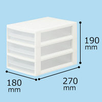 天馬 プロフィックスルームケースプチ A5‐33 浅3段 A5 浅型 1セット（3個）