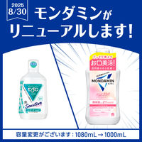 マウスウォッシュ 洗口液 口臭 モンダミン マイルドミント 1000mL 1セット（3本）微刺激タイプ アース製薬