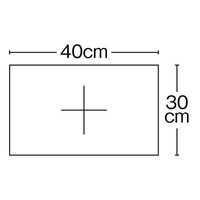 フィフティ・ヴィジョナリー ピローシート(クロススリット入り) PL-002 1箱(500枚入)