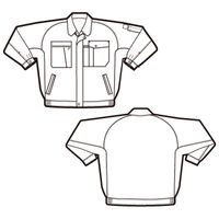 アイトス　長袖サマーブルゾン　ロイヤルブルー　AZ5360-006-L　1着（直送品）