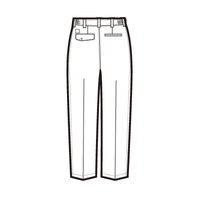 アイトス　レディースシャーリングパンツ（2タック）　アースグリーン　AZ5363-005-5L　1着（直送品）