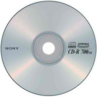 ソニー CDR 700MB ノンプリンタブル スリムケース 20CDQ80DNA 1パック(20枚入)