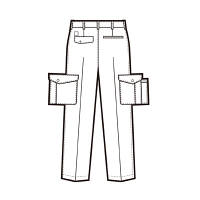 アイトス　カーゴパンツ（2タック）　ロイヤルブルー　AZ5364-006-91　1着（直送品）