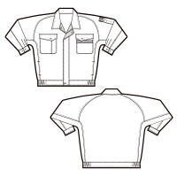 アイトス　長袖サマーブルゾン　ネイビー　AZ5370-008-LL　1着（直送品）