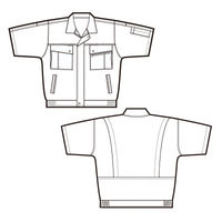 アイトス　半袖ブルゾン（無地）　ロイヤルブルー　AZ5591-006-M　1着（直送品）