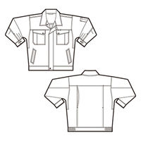 アイトス　長袖サマーブルゾン　シルバーグレー　AZ5660-003-LL　1着（直送品）