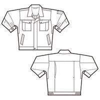 アイトス　長袖サマーブルゾン　シルバーグレー　AZ5660-003-3L　1着（直送品）