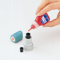 シャチハタ Xスタンパー 「済」 赤 X-G9002V2 浸透印