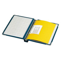 コクヨ バインダーMP B5縦総布貼・角金付100枚収容青 ハ-110B 1セット(5冊:1冊×5)